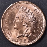 1889 INDIAN CENT GEM BU RD