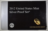 2012 U.S. SILVER PROOF SET ORIG PACKAGING