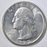 1932-S WASHINGTON QUARTER  GEM BU