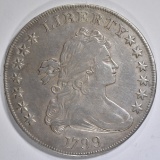 1799 DRAPED BUST DOLLAR   XF