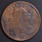 1804 HALF CENT VG DARK SPOTS