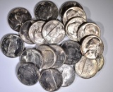 BU JEFFERSON NICKEL LOT: