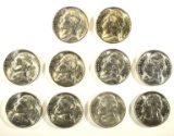 10-1944-S BU SILVER JEFFERSON NICKELS