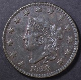 1828 LARGE CENT XF