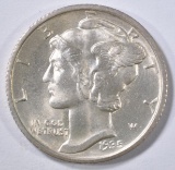 1935-D MERCURY DIME CH BU FULL BANDS