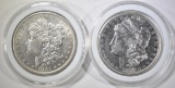 1878-S BU & 1881-O BU MORGAN DOLLARS