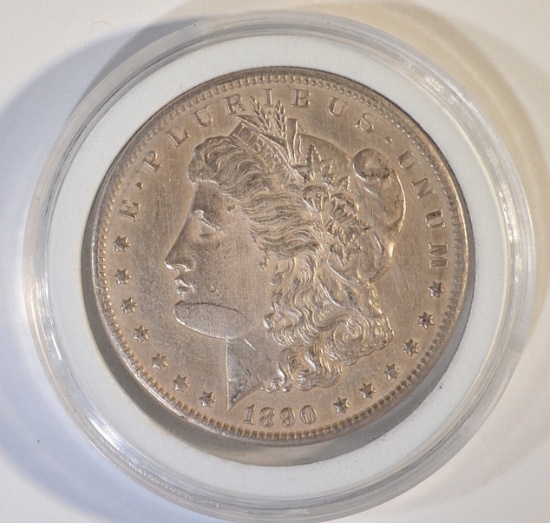 1890-CC MORGAN DOLLAR  BU ORIGINAL TONE