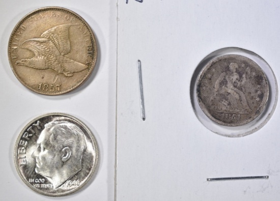 3 COIN LOT: