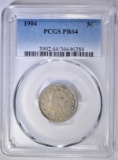 1904 LIBERTY NICKEL  PCGS PR-64