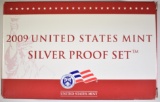 2009 SILVER PROOF SET IN ORIG PACKAGING