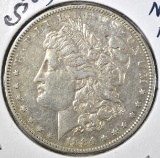 1884-S MORGAN DOLLAR, AU