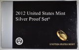 2012 SILVER PROOF SET IN ORIGINAL PACKAGING