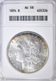 1894 MORGAN DOLLAR ANACS AU-58