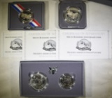 1991 MOUNT RUSHMORE COMMEM COINS