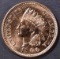 1900 INDIAN CENT GEM BU RED