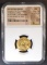 AD 613-641 BYZANTINE EMPIRE GOLD NGC MS