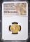 AD 527-565 JUSTINLAN I AV SOLIDUS.  NGC MS