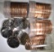 3- ROLLS OF BU KENNEDY HALVES: