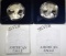 2-2000 PROOF AMERICAN SILVER EAGLES