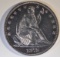 1875 SEATED LIBERTY HALF DOLLAR GEM PROOF