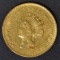 1855-O $1 GOLD INDIAN PRINCESS CH AU