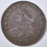 1812 BUST HALF DOLLAR XF