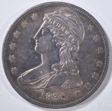 1838 BUST HALF DOLLAR AU/BU