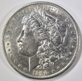 1890-S MORGAN DOLLAR AU/BU