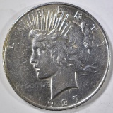 1927-D PEACE DOLLAR AU