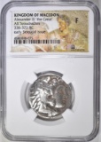 336-323 BC ALEXANDER III 'THE GREAT' NGC F