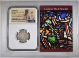 AD 1198-1219 LEVON I.  AR TRAM NGC XF