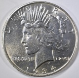 1934-D PEACE DOLLAR BU