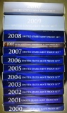 2000-2010 U.S. PROOF SETS NICE ORIG PACKAGING