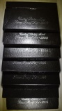 1992-98 U.S. SILVER PROOF SETS ORIG PACKAGING