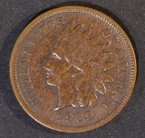 1909-S INDIAN CENT XF