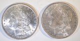 2-CH BU 1888-O MORGAN DOLLARS