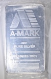 TEN OUNCE .999 SILVER BAR A-MARK