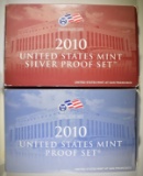 2010 US MINT PROOF & SILVER PROOF SETS