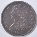 1838 BUST QUARTER AU