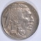 1937-D BUFFALO NICKEL  AU/UNC  3 LEGS