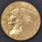 1928 $2.5 GOLD INDIAN  CH BU