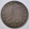 1822 BUST QUARTER CH AU