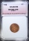 1902 INDIAN HEAD CENT, WHSG SUPERB GEM BU RED