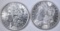 1886 & 1887 MORGAN DOLLARS CH BU