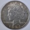 1934-S PEACE DOLLAR, XF