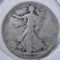 1921 WALKING LIBERTY HALF DOLLAR  VG