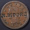 1847 COUNTER STAMPED LARGE CENT