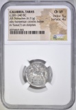 281-240 BC AR DIDRACHM  NGC CH VF