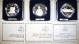 MODERN PROOF COMMEM SILVER DOLLARS