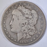 1895-S MORGAN DOLLAR VG